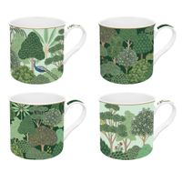 Coffret 4 mugs 30 cl Woodland - Visuel 0
